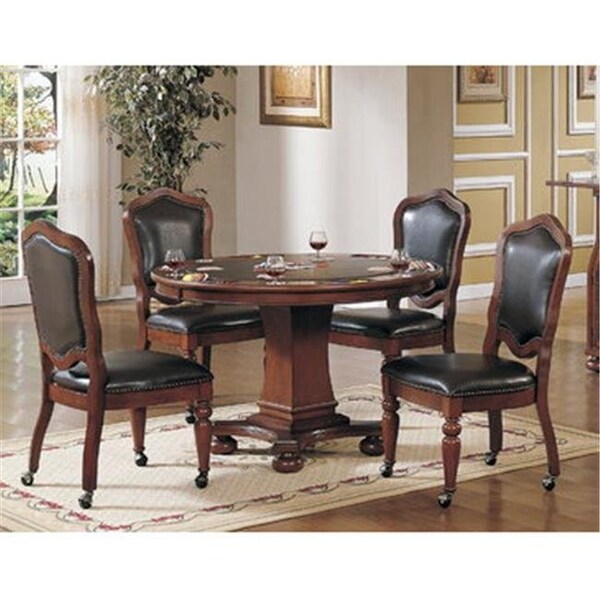 Sunset Trading Sunset Trading 5 Piece Bellagio Dining and Game Table Set CR-87148-5PC - main